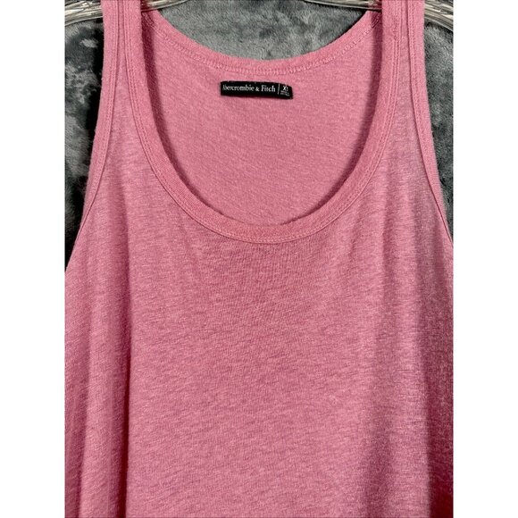 Abercrombie and finch women’s tank top extra small plum ruffled bottom and back - Picture 5 of 11